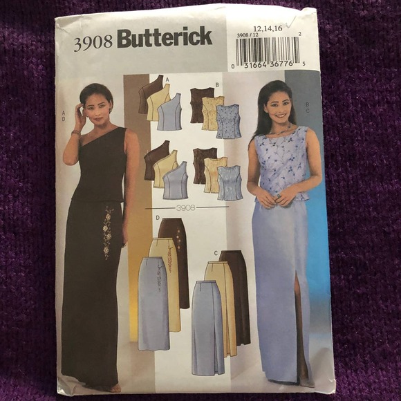 Butterick 3908 pattern womens dress separates sz 12 14 16 - Picture 1 of 8